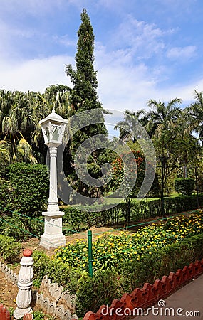 Saheliyon-ki-Bari (Courtyard or Garden of the Maidens) Editorial Stock Photo