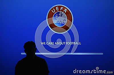 UEFA seminar Editorial Stock Photo