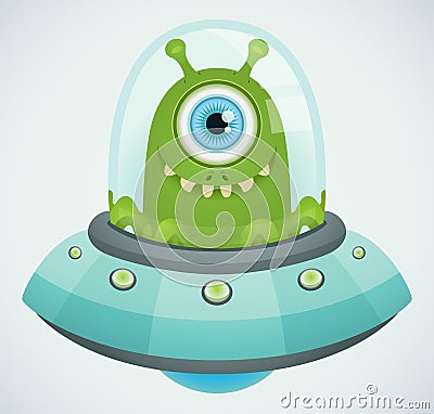 UFO Vector Illustration