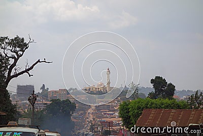 Uganda National Mosque in Kampala Editorial Stock Photo