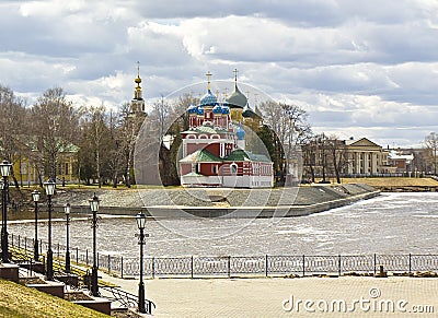 Uglich, Russia Stock Photo