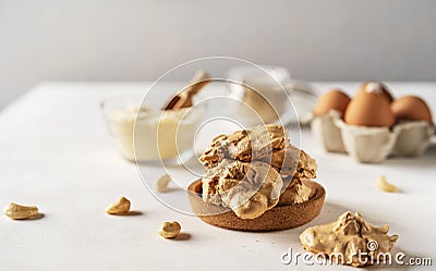 Ugly but good are famous Nord Italian cookies. Stock Photo