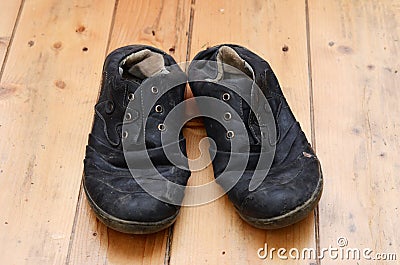 Ugly shoes Stock Photo