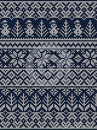 Ugly sweater Merry Christmas party ornament background seamless pattern Vector Illustration