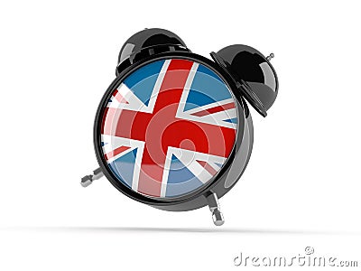 UK alarm clock Stock Photo