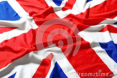 British flag, Union Jack Stock Photo