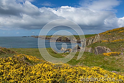 UK Coast Wales Stock Photo