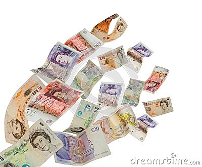 UK currency Editorial Stock Photo