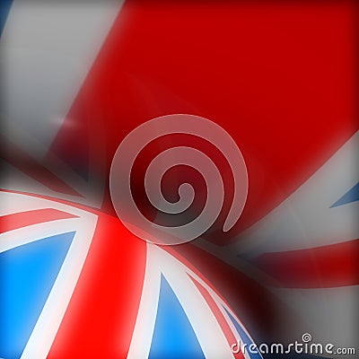 UK Flag Stock Photo