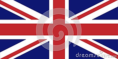 Uk flag Vector Illustration