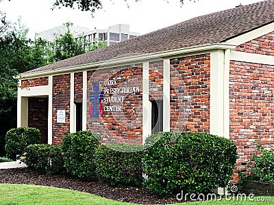 Ukirk Presbyterian Student Center at USC in Columbia, South Carolina Editorial Stock Photo