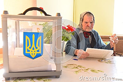 Ukraine elections Editorial Stock Photo