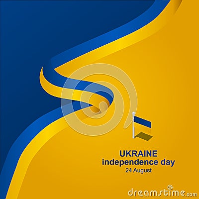 Ukraine_independence_day_illustration_vector_AD210 Vector Illustration