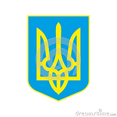 Ukraine, Peace For Ukraine, Ukraine Flag, Free Ukraine, Stand With Ukraine, Coat Arms Ukraine Vector Illustration