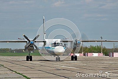 Ukrainian Air Force An-26 Editorial Stock Photo