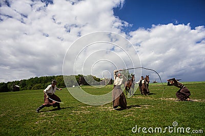 Ukrainian Cossacks Editorial Stock Photo