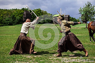 Ukrainian Cossacks Editorial Stock Photo