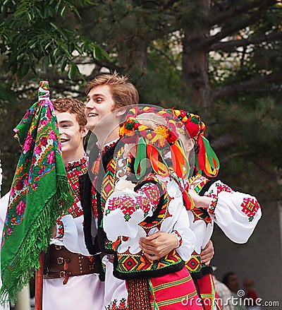 Ukrainian Dancers Editorial Stock Photo