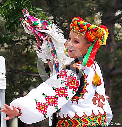 Ukrainian Dancers Editorial Stock Photo