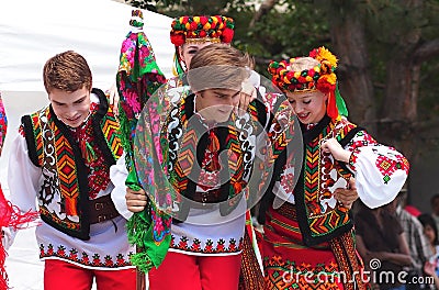 Ukrainian Dancers Editorial Stock Photo