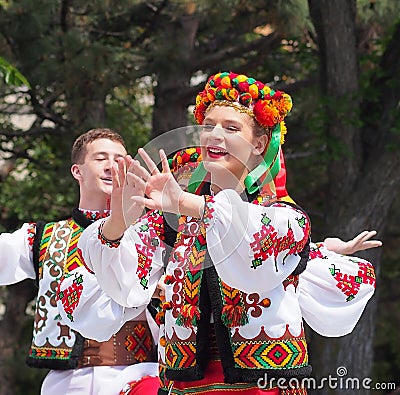 Ukrainian Dancers Editorial Stock Photo