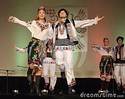 Ukrainian Dancers Editorial Stock Photo