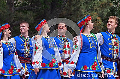 Ukrainian Dancers Editorial Stock Photo