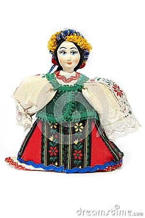 Ukrainian doll Stock Photo