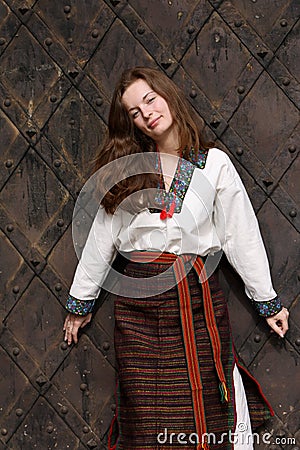 Ukrainian Girl Stock Photo