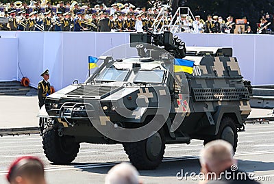 Ukrainian military technique Editorial Stock Photo