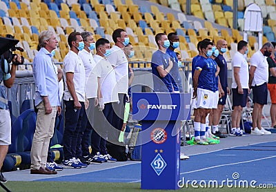 Ukrainian Premier League: Dynamo Kyiv v Shakhtar Donetsk Editorial Stock Photo