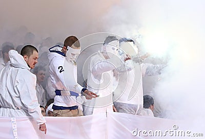 Ukrainian Premier League: Dynamo Kyiv v Shakhtar Editorial Stock Photo