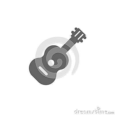 Ukulele icon. Simple vector summer icons for ui and ux, website or mobile application Stock Photo