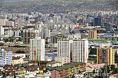 Ulaanbaatar, Mongolia Stock Photo