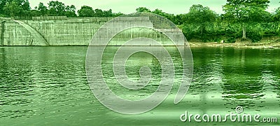 Uldan Dam Beautiful picture View Stock Photo