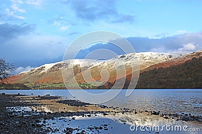 Ullswater in the lake District Stock Photo