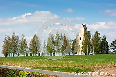 Ulster Tower War Memorial France Stock Photo