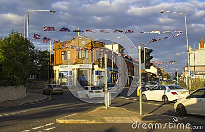 The Ulster Unionist Northern Ireland political headquarters in Belfast Editorial Stock Photo