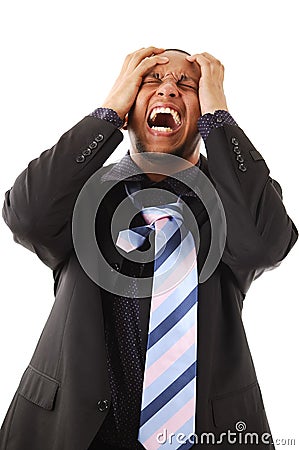 Ultimate Frustration Stock Photo