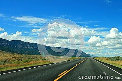 The ultimate road trip. Stock Photo