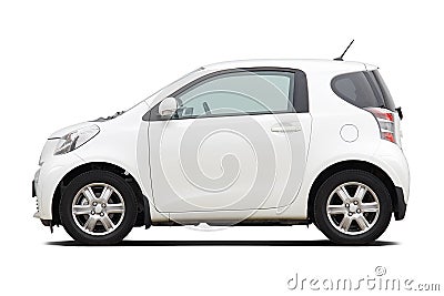 Ultra compact city car Stock Photo