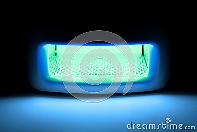 Ultraviolet lamp. Stock Photo