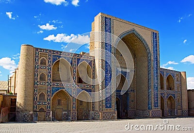 Ulugh-beg Madrasah Stock Photo