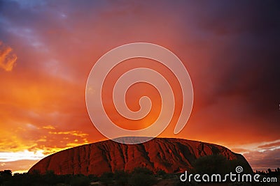 Uluru Editorial Stock Photo