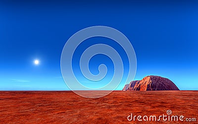 Uluru - Ayers Roch Australia Editorial Stock Photo