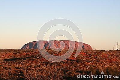 Uluru - Ayers Rock Editorial Stock Photo