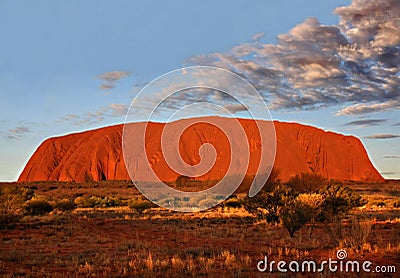 Uluru - Kata Tjuta National Park Editorial Stock Photo