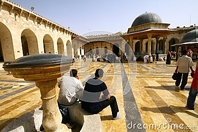 Umayyad Mosque Editorial Stock Photo