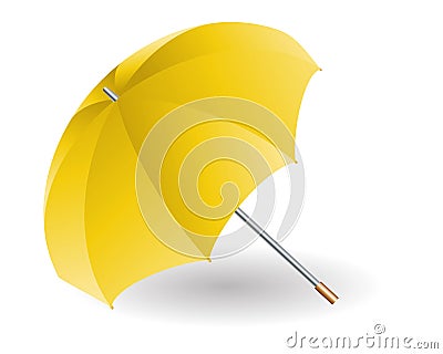 Umbrella Cartoon Illustration