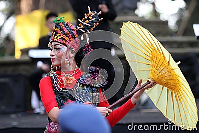 Umbrella festival Editorial Stock Photo